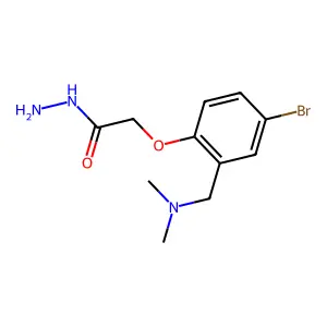 Compound C11H16BrN3O2 structure