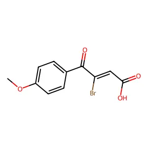 Compound C11H9BrO4 structure