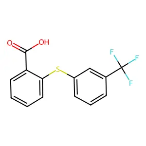 Compound C14H9F3O2S structure