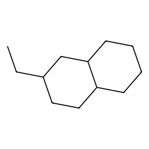 beta-Ethyldecalin structure