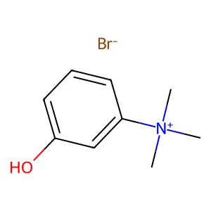 3-Hydroxyphenyltrimethylammonium bromide structure