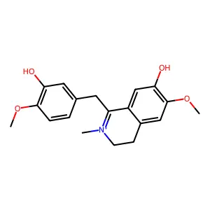 1,2-Dehydroreticuline structure