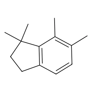 1,1,6,7-Tetramethylindane structure