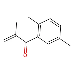 1-(2,5-dimethylphenyl)-2-methylprop-2-en-1-one structure