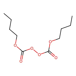 Peroxydicarbonic acid, dibutyl ester structure