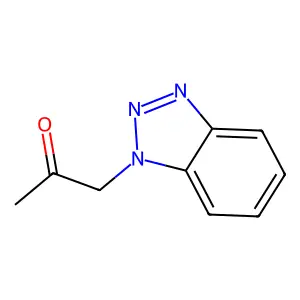 1-(1H-1,2,3-Benzotriazol-1-yl)acetone structure
