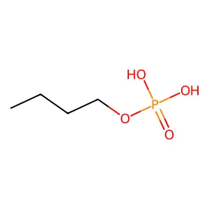 Butyl dihydrogen phosphate structure