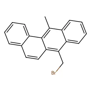 7-(bromomethyl)-12-methylbenzo[a]anthracene structure