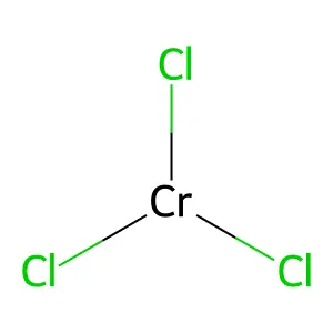 Chromic chloride Cr 51 structure