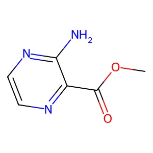 methyl 3-aminopyrazine-2-carboxylate structure