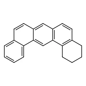 DIBENZ(a,j)ANTHRACENE, 1,2,3,4-TETRAHYDRO- structure