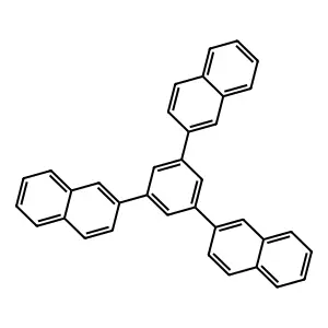 1,3,5-Tri-2-naphthylbenzene structure