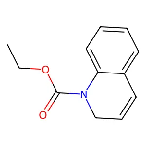 1(2H)-Quinolinecarboxylic acid, ethyl ester structure