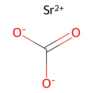 STRONTIUM CARBONATE structure