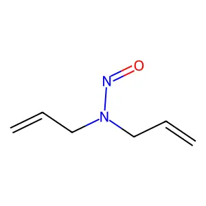 Diallylnitrosamine structure