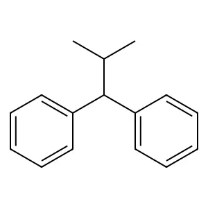 1,1-Diphenyl-2-methylpropane structure