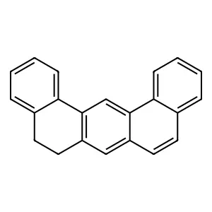 DIBENZ(a,j)ANTHRACENE, 5,6-DIHYDRO- structure