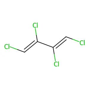 1,3-Butadiene, 1,2,3,4-tetrachloro- structure