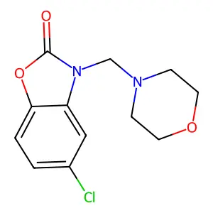 Compound C12H13ClN2O3 structure