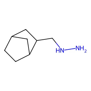 (2-Norbornylmethyl)hydrazine structure