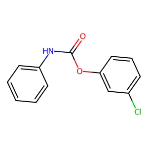 (3-chlorophenyl) N-phenylcarbamate structure