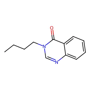 3-Butyl-4(3H)-quinazolinone structure