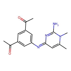Compound C16H18N4O2 structure