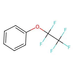 1,1,2,2,2-pentafluoroethoxybenzene structure