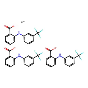 Aluminum flufenamate structure