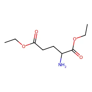 Glutamic acid diethyl ester structure