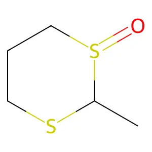 2-methyl-1,3-dithiane 1-oxide structure