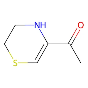 1-(3,4-dihydro-2H-1,4-thiazin-5-yl)ethanone structure