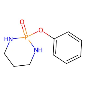 1,3,2-Diazaphosphorinane, 2-oxide, 2-phenoxy- structure