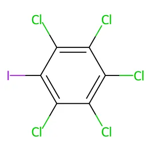 1,2,3,4,5-pentachloro-6-iodobenzene structure