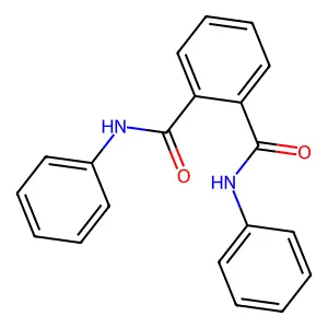 1,2-Benzenedicarboxamide, N,N'-diphenyl- structure