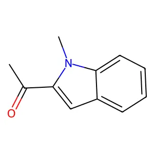 1-(1-methylindol-2-yl)ethanone structure