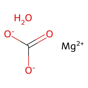 magnesiumcarbonatehydrate structure