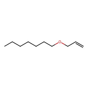 1-(2-PROPENYLOXY)HEPTANE structure