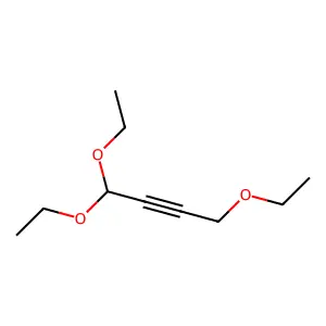 1,1,4-triethoxybut-2-yne structure