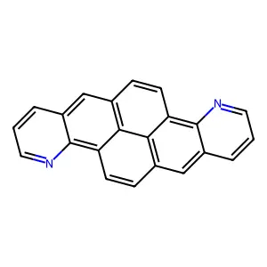 4,11-Diazadibenzo(a,h)pyrene structure