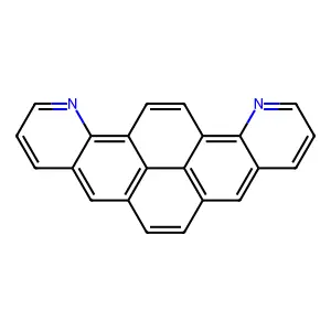 Compound C22H12N2 structure