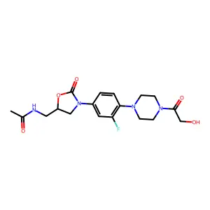 Eperezolid structure