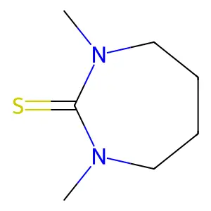 Compound C7H14N2S structure