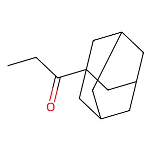 1-(1-adamantyl)propan-1-one structure