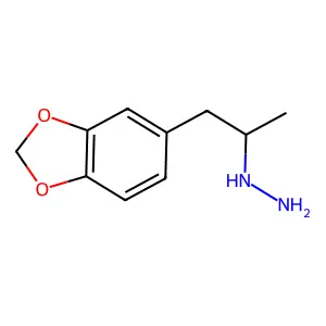 1-(1,3-benzodioxol-5-yl)propan-2-ylhydrazine structure