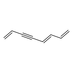 1,3,7-Octatrien-5-yne structure
