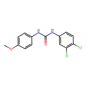 1-(3,4-dichlorophenyl)-3-(4-methoxyphenyl)urea structure
