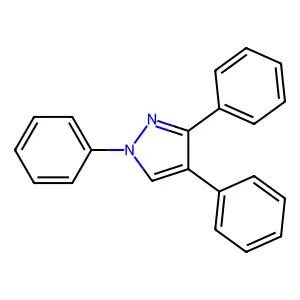 1,3,4-Triphenyl-1H-pyrazole structure