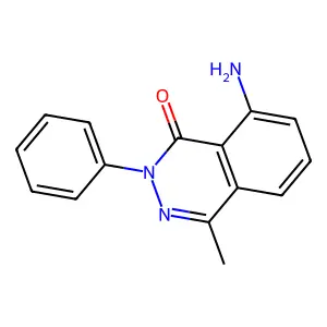 1(2H)-Phthalazinone, 8-amino-4-methyl-2-phenyl- structure