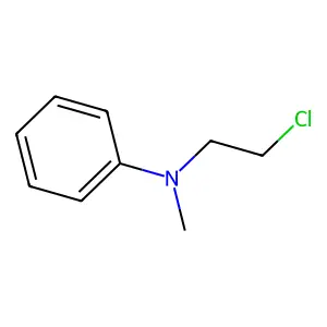 N-(2-Chloroethyl)-N-methylaniline structure